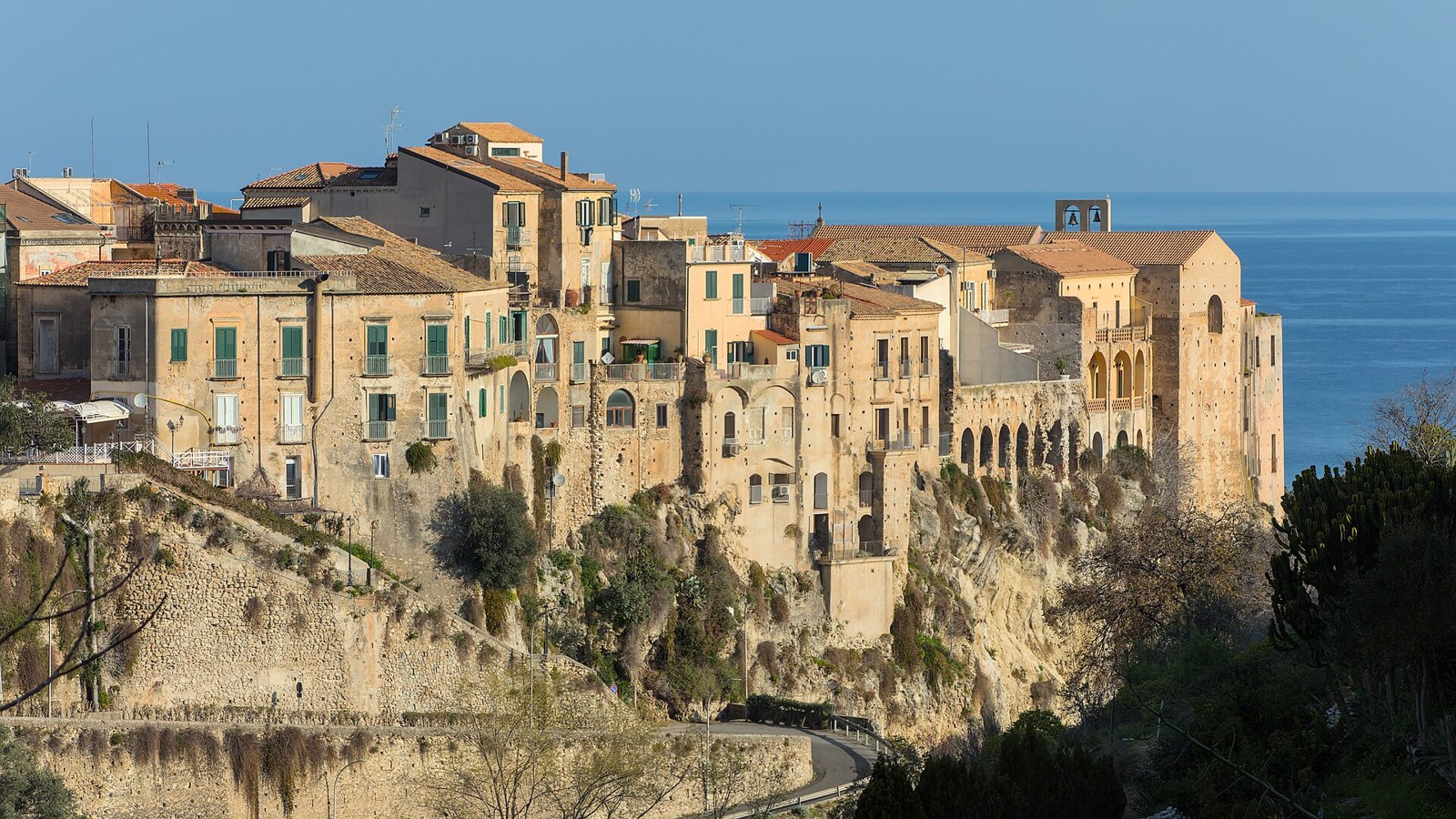 Tropea and the coast of Calabria